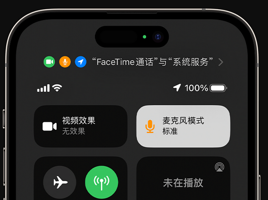 威远苹果授权维修网点分享iPhone在通话时让你的声音更清晰 