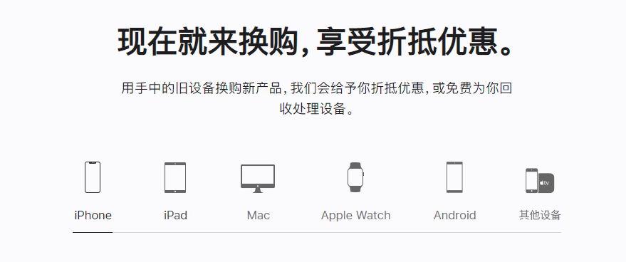 威远苹果手机维修分享iPhone以旧换新的去处 