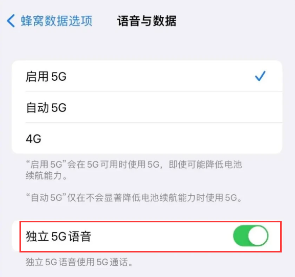 威远苹果14维修分享iPhone 14 Pro如何开启VoNR 