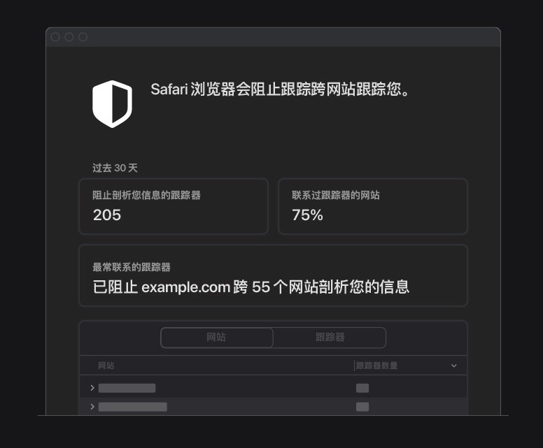 威远苹果手机维修分享如何在 Safari 浏览器中查看和打开隐私报告 