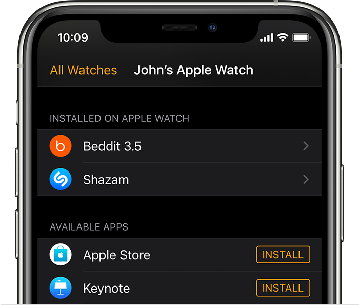 威远苹果手机维修分享如何在 Apple Watch 上下载应用 